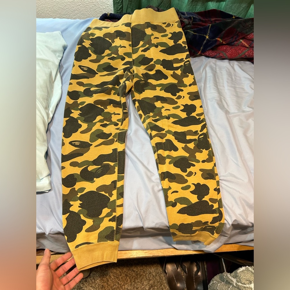 Bape Camo Jogger Pants